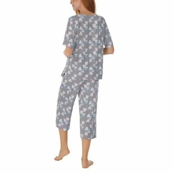 NWT DISNEY Character Womens 2-piece Pajamas & Loungewear Set XXL Gray - Picture 2 of 8